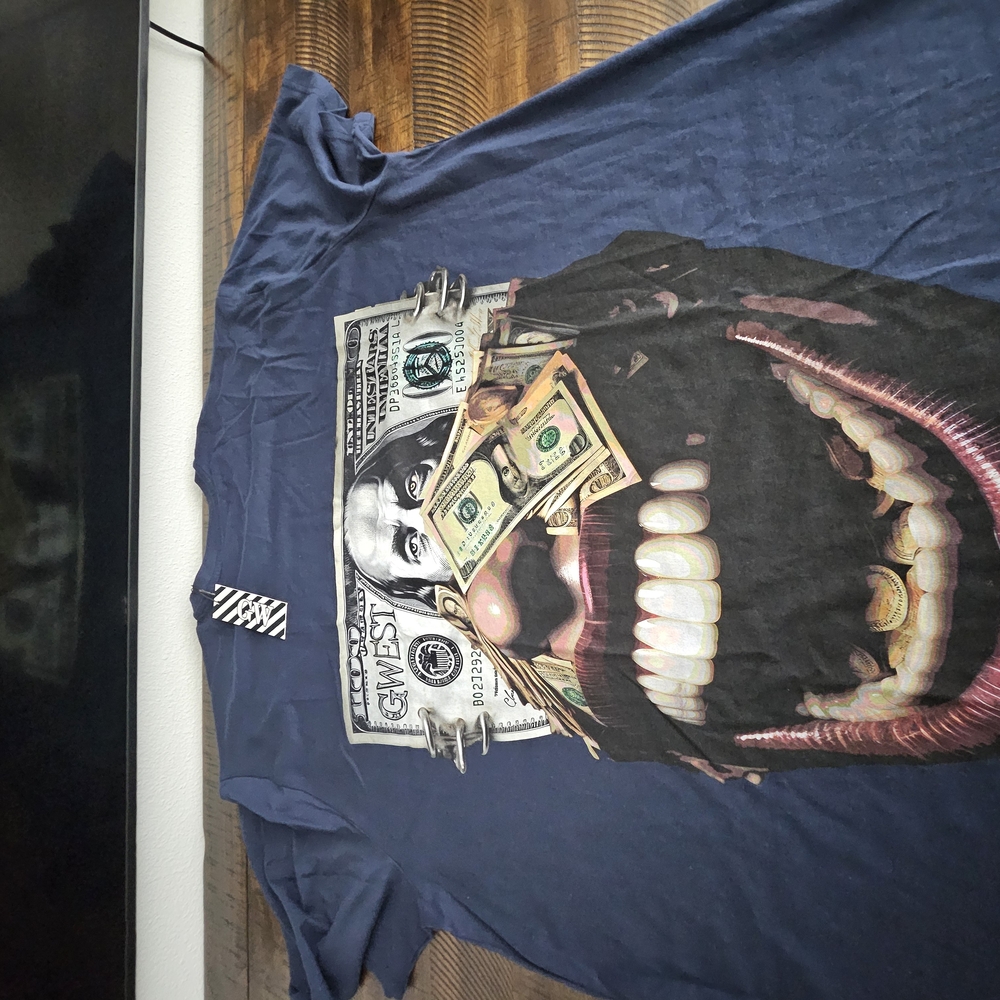 Blue Graphic Men's Shirt